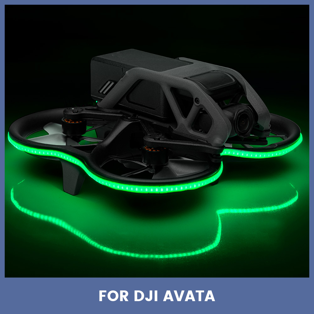 Drone Lidar - Bandes lumineuses LED RC pour Drone