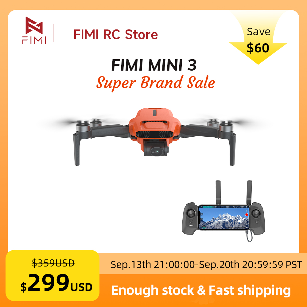 Drone Mapping - Drone FIMI MINI 3 avec caméra