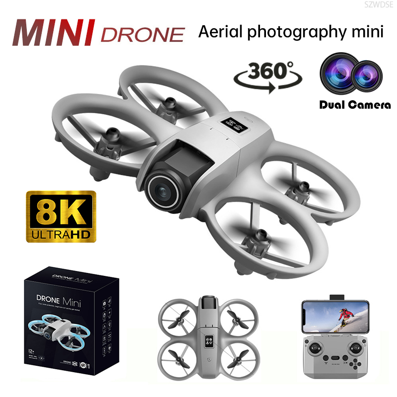 Drone Lidar - Mini Drone Professionnel avec Caméra 8K,