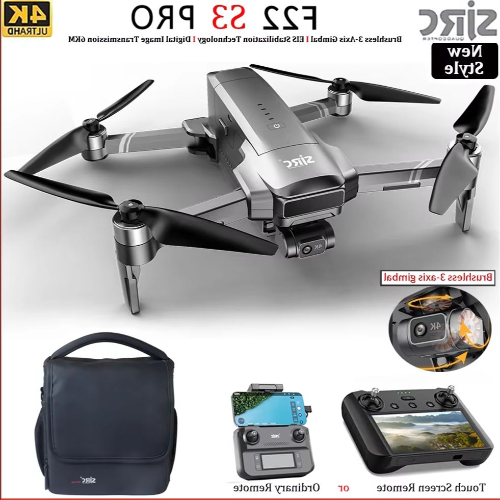 Drone pliable SJRC F22 S3 pro  - Drone Multispectral avis et prix