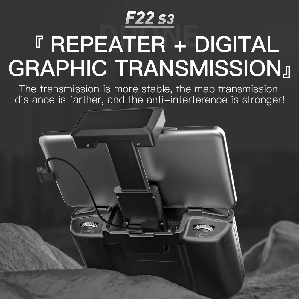 Drone pliable SJRC F22 S3 pro  - Drone Multispectral avis et prix